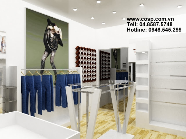 Thiết kế shop quần jean - Hà Nội